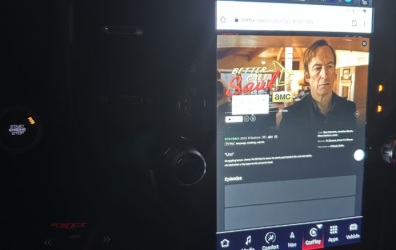 Device to watch Media on Uconnect