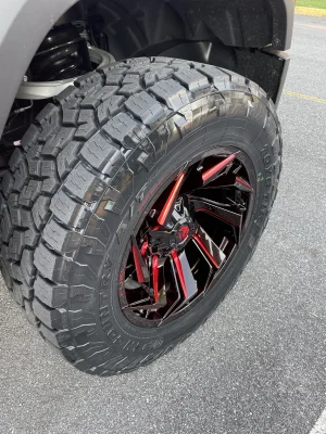 Fuel Reaction D755 20x10 -18 on Toyo Open Country AT III 35x12.5