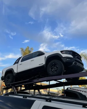 Bright White 2022 TRX AMP Steps Volk TE37 Wheels — build thread by 1sickveilsidez