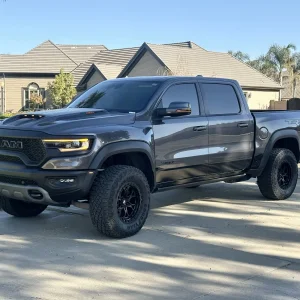 RAM TRX WELD 18x9 Ledge Wheels Off-Road Satin Black Finish ET 1.JPG