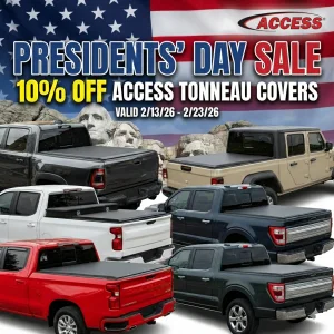 JustBoltOns.com - 10% OFF ACCESS® & LOMAX® Tonneau Covers | FEBRUARY 13–23 - V2.webp