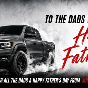 Ram TRX For the Dads who keep us Moving Happy Father's Day JustBoltOns.com - FB Cover Photo.webp