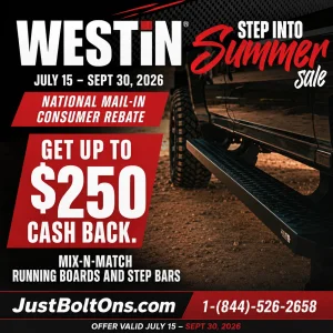 Social Marketing Image - Westin Step Into Summer at JustBoltOns.com.webp