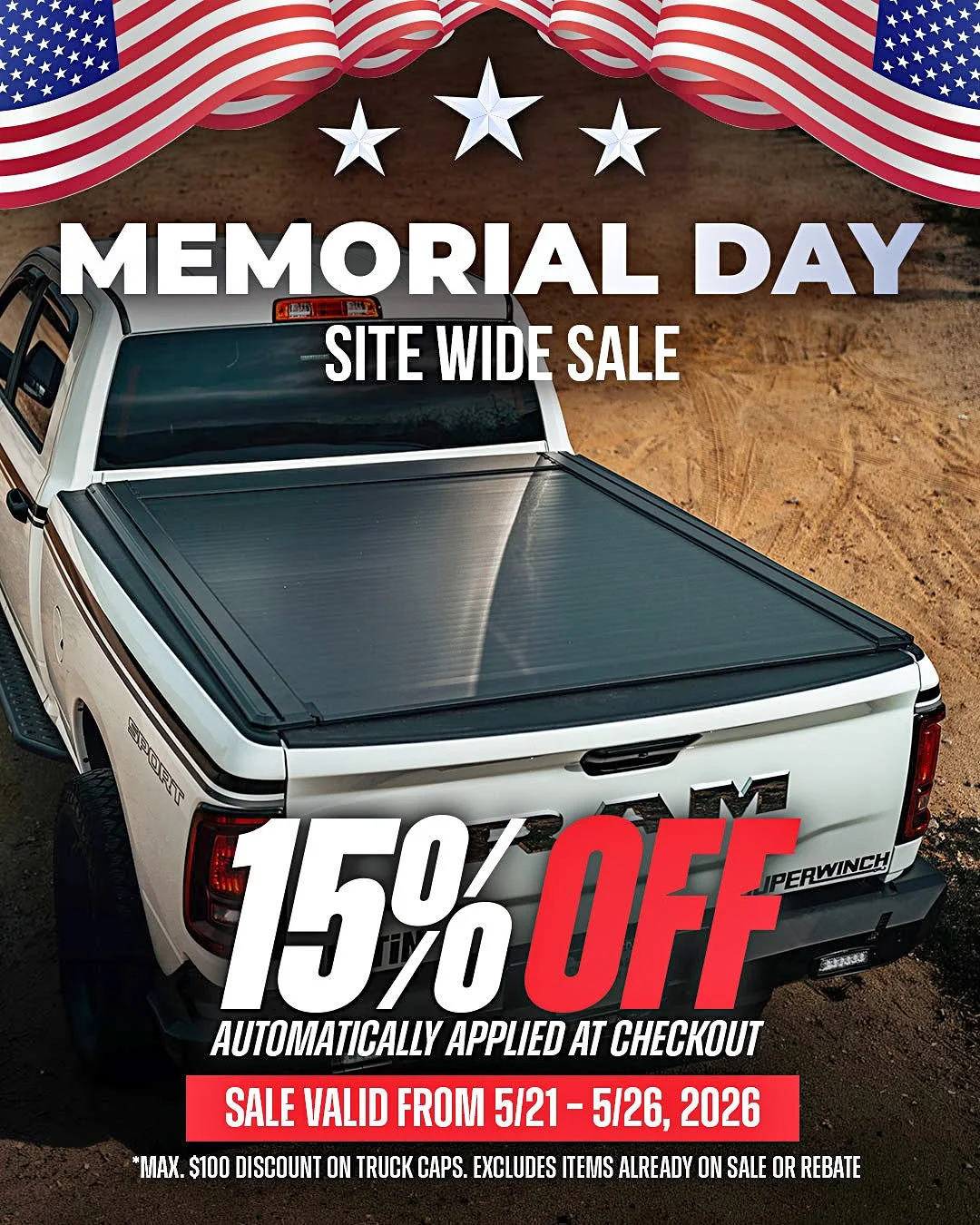 15% Off Westin during their Memorial Day Sale through 5:26.webp