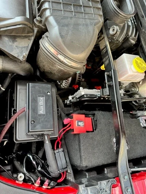 Aux box - finished.jpg | RAM TRX Forum