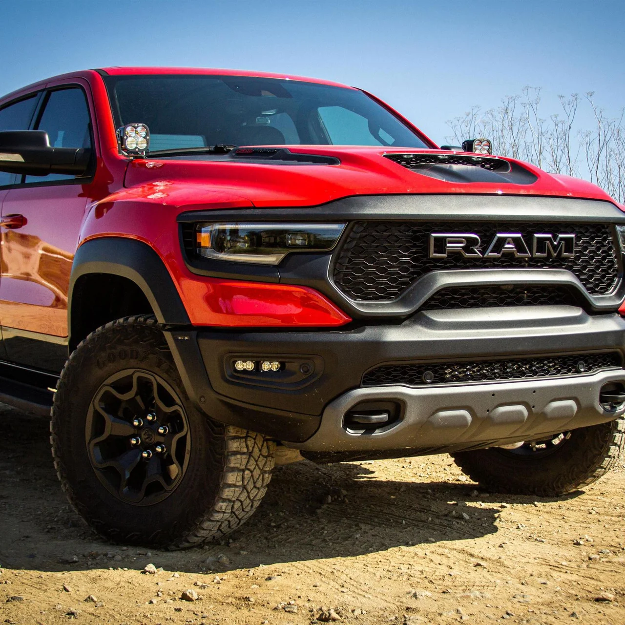 Baja Designs XL80 A-Pillar Light Kit for 2021-2024 Ram TRX | 2019-2024 ...
