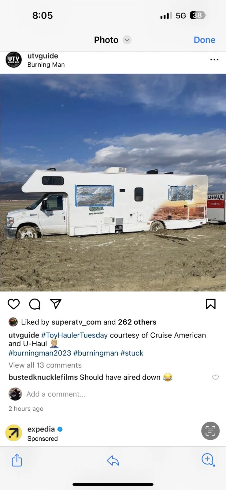 Burning Man Cruise America.jpg RAM TRX Forum