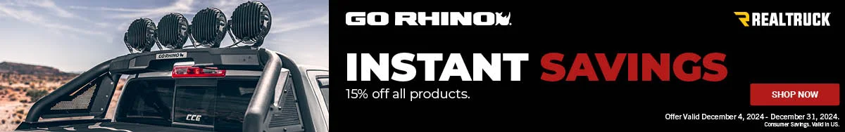 Go Rhino Instant Savings 15% off All Products - No Discount Code Needed JustBotlOns.com.jpg