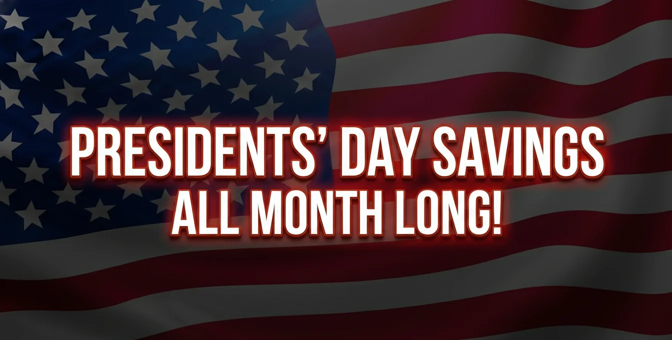 Just Bolt-Ons Presidents Day Sale - All Month Long 2026.webp