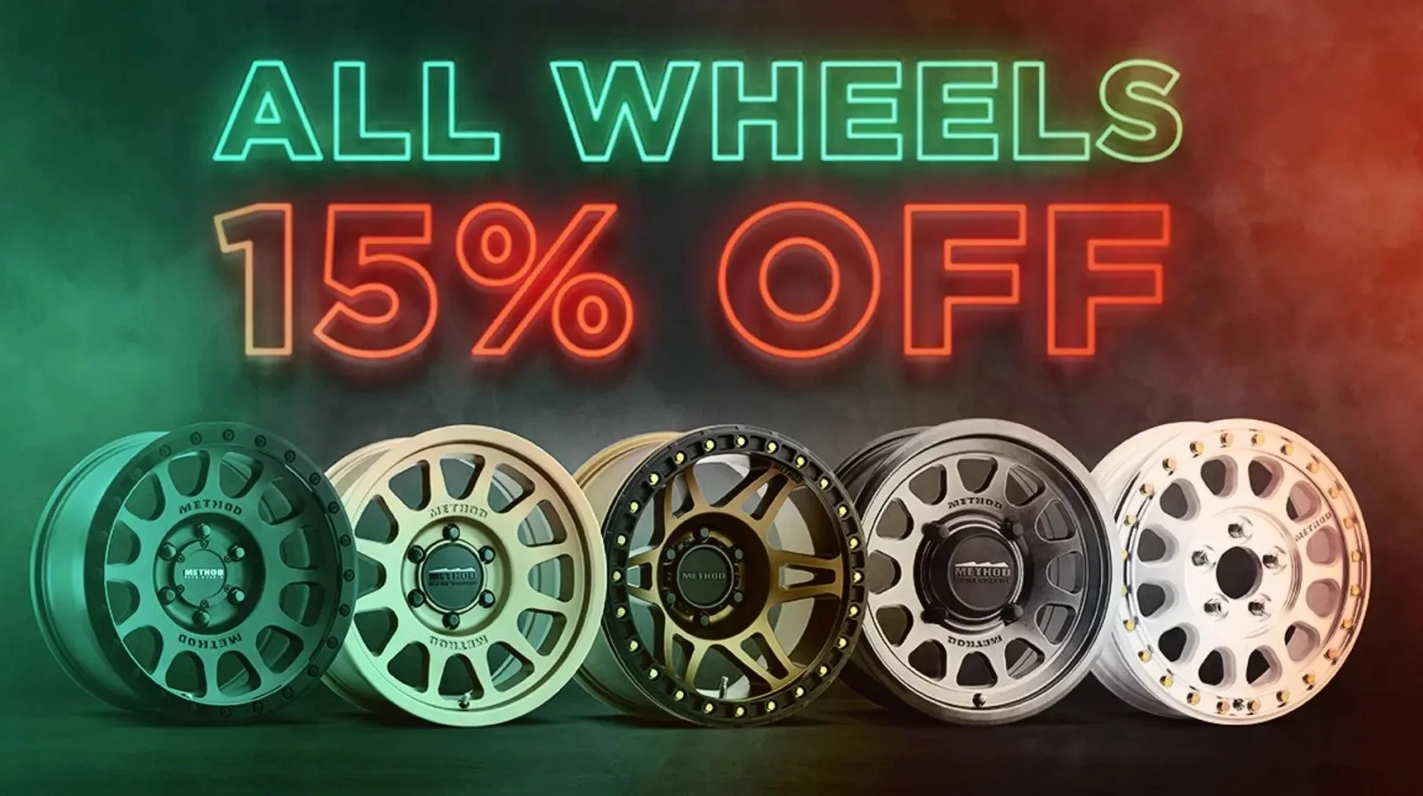 METHOD RACE WHEELS 15 Off Until 121823 No Coupon Code Required