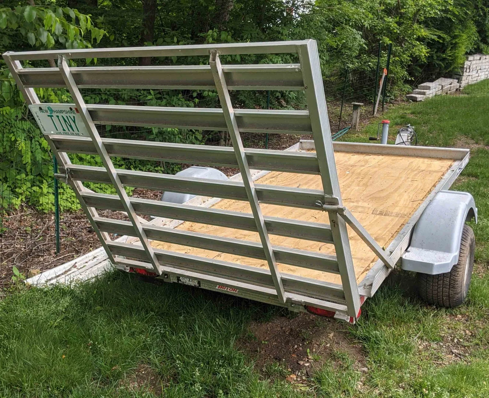 Tiny Aluminum Trailer 2007 Triton GU8.jpg RAM TRX Forum