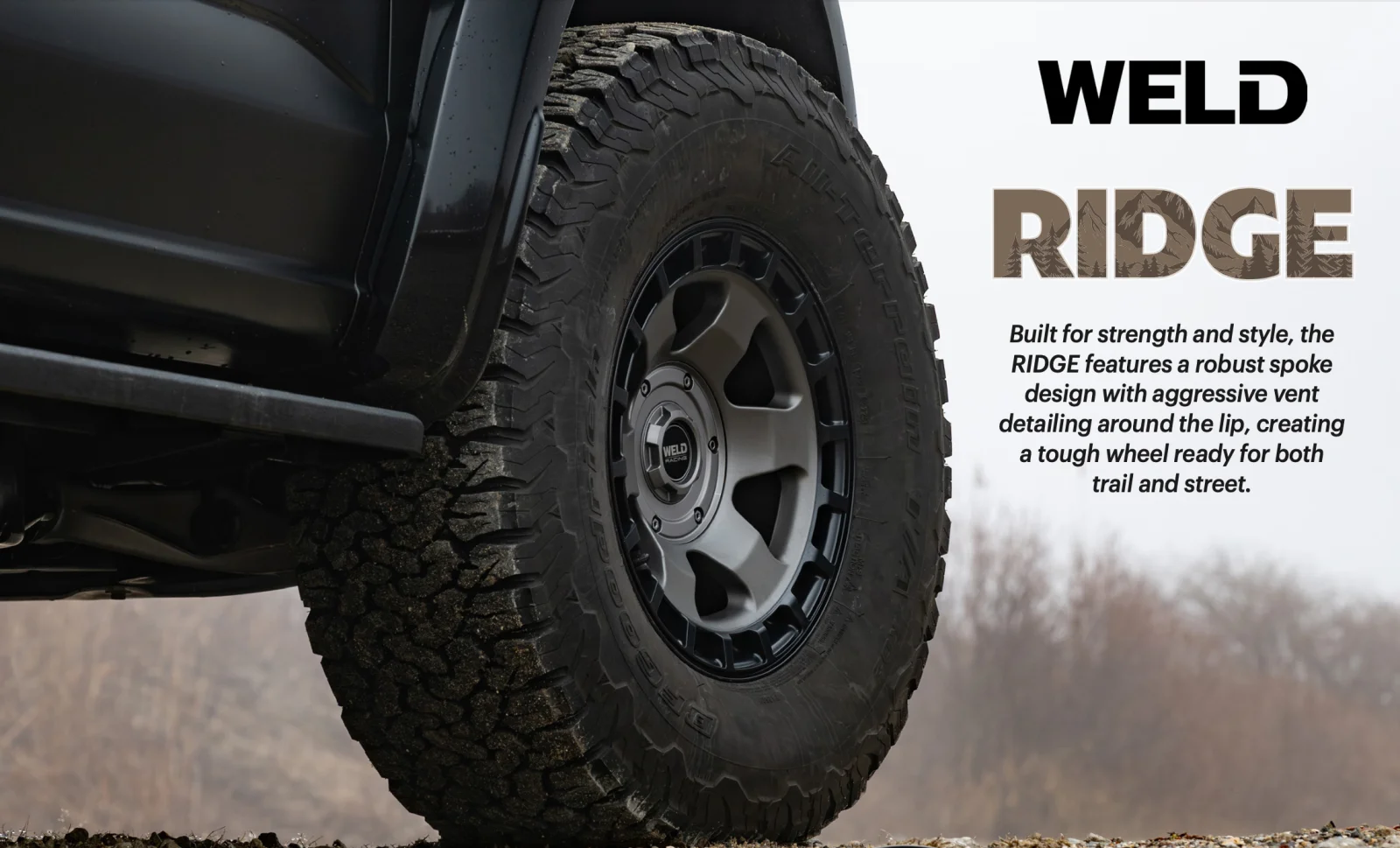 WELD Off-Road Ridge Wheels | 17x9 & 20x9 Jeep, TRX, F150, Silverado & HD Fitments 2.webp