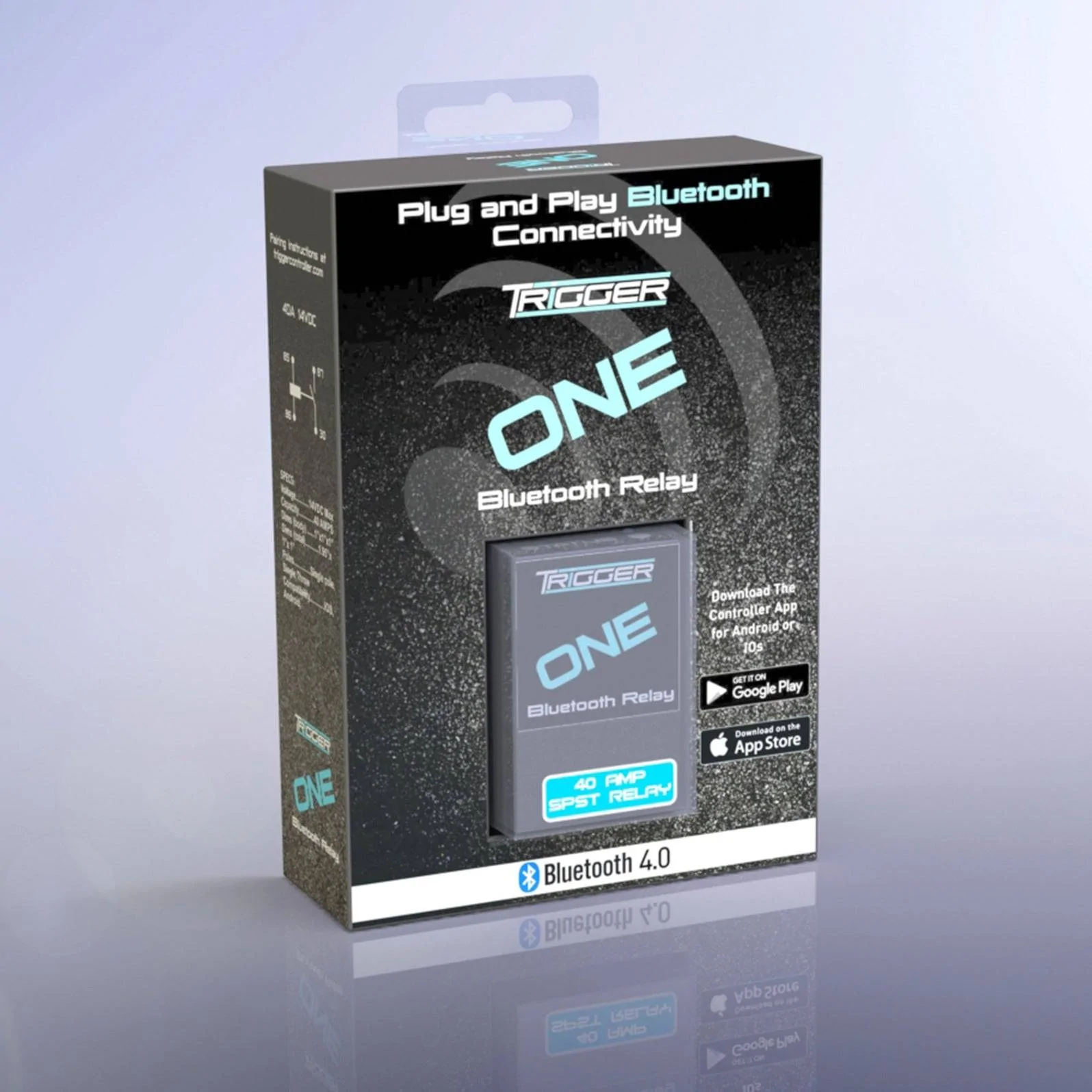 Turn ANY Relay into a Bluetooth controlled relay with the TRIGGER ONE ...